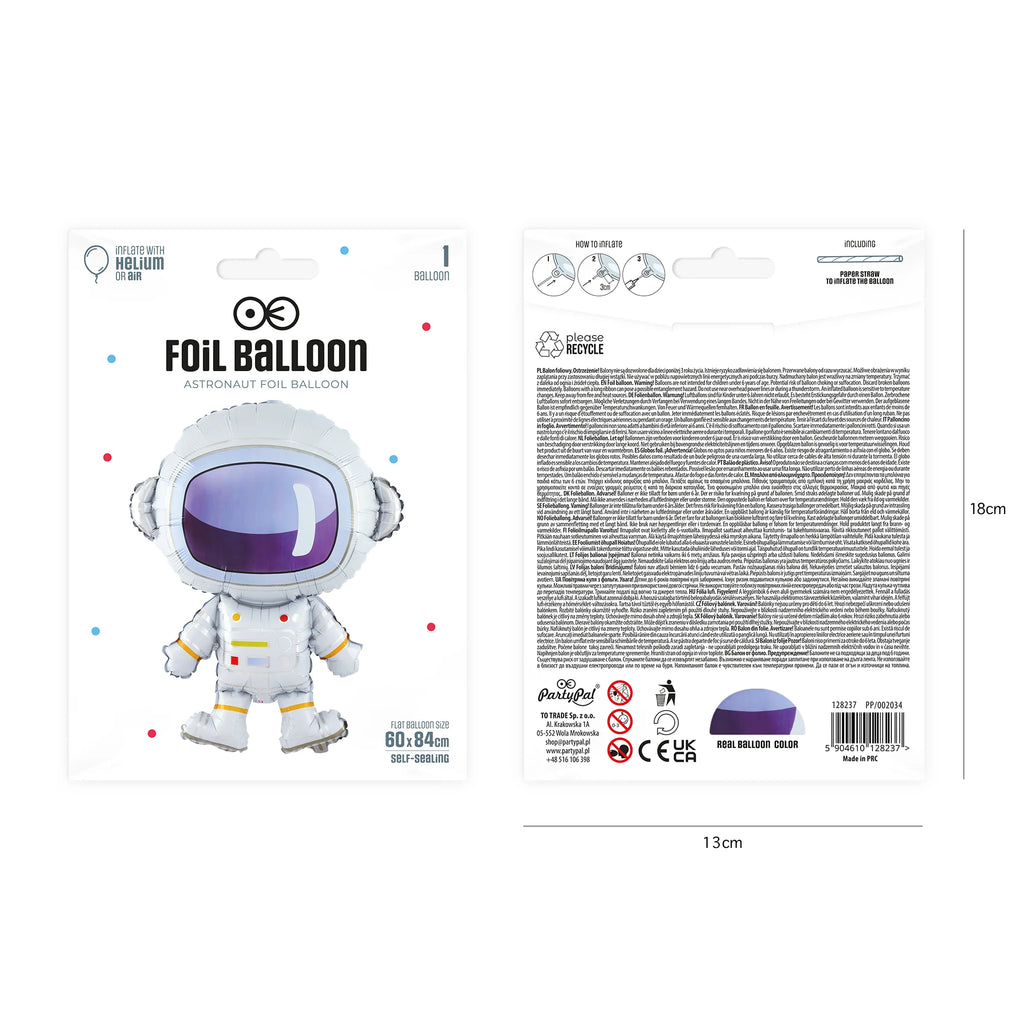 Folijas balons - astronauts