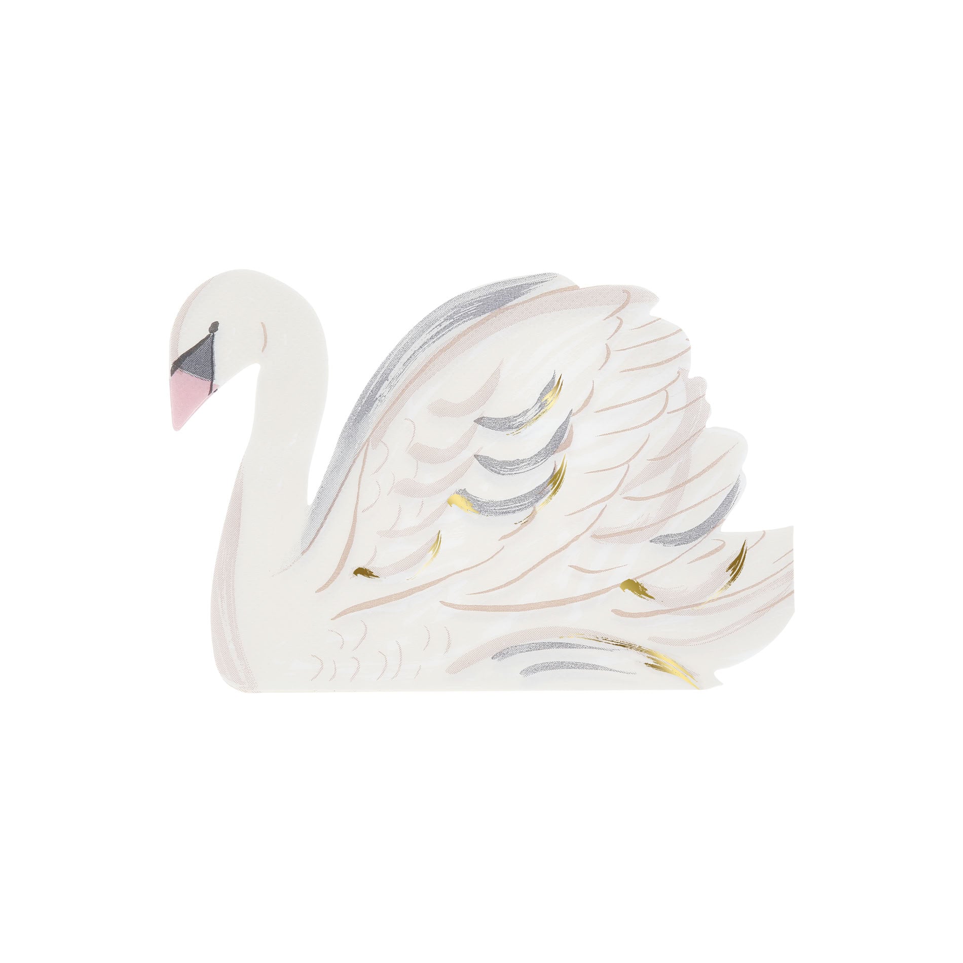 Salvetes gulbja formā (x16)