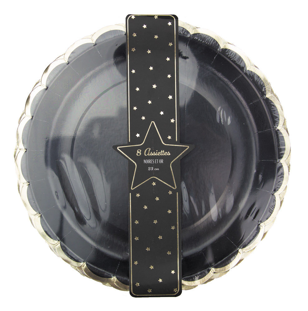 Ēdienu šķīvji (x8)