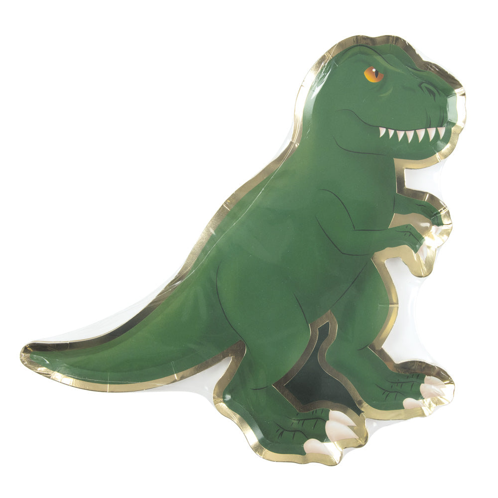 Šķīvji - dinozaura formā (x8)