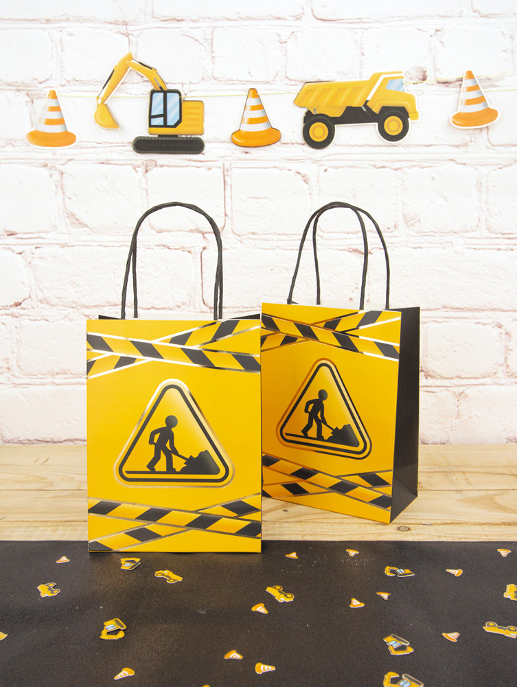 Galda konfeti būvdarbu tematikā