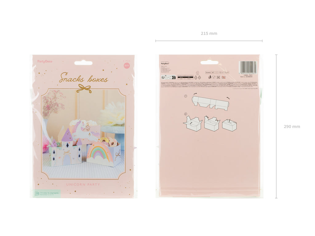 Uzkodu kārbiņas (x6)