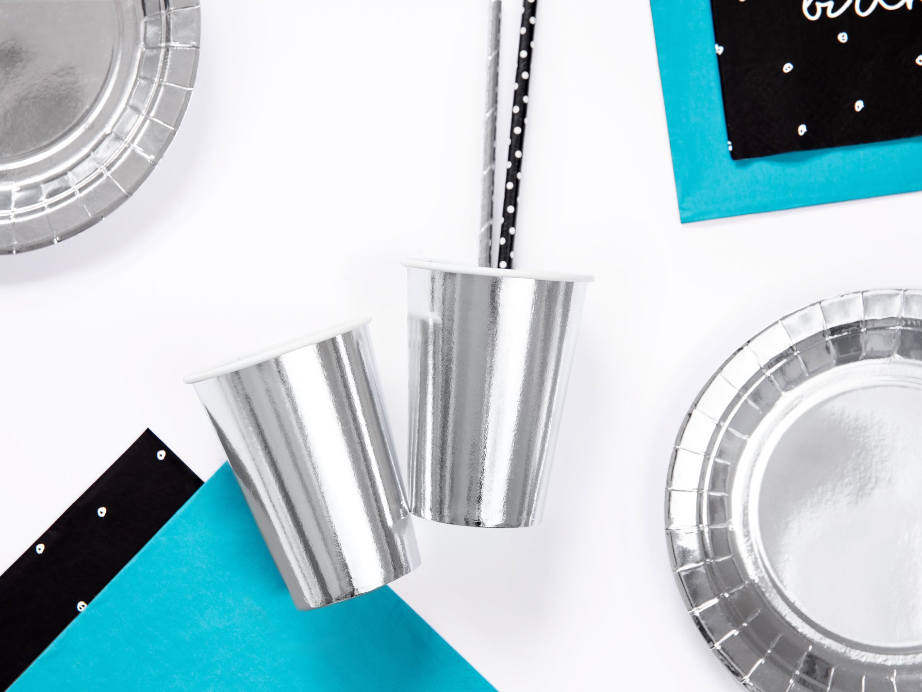 Krūzītes - sudraba (x6)