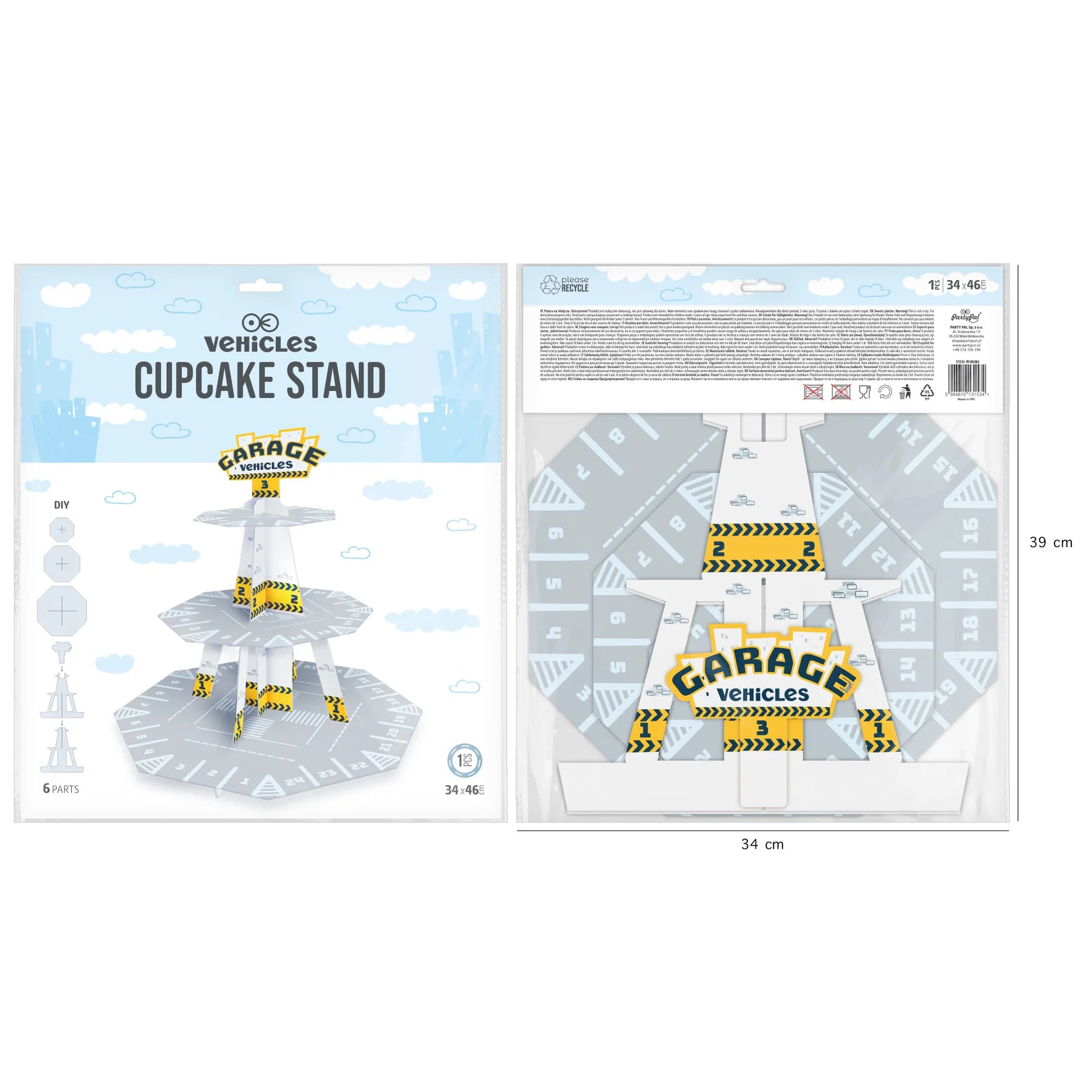 Kūku un kēksiņu statīvs - auto garāža